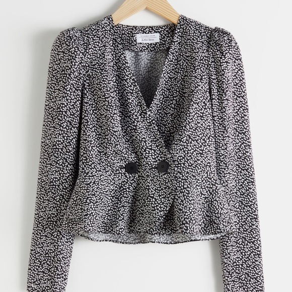 & Other Stories Tops - & Other Stories - Peplum Blouse